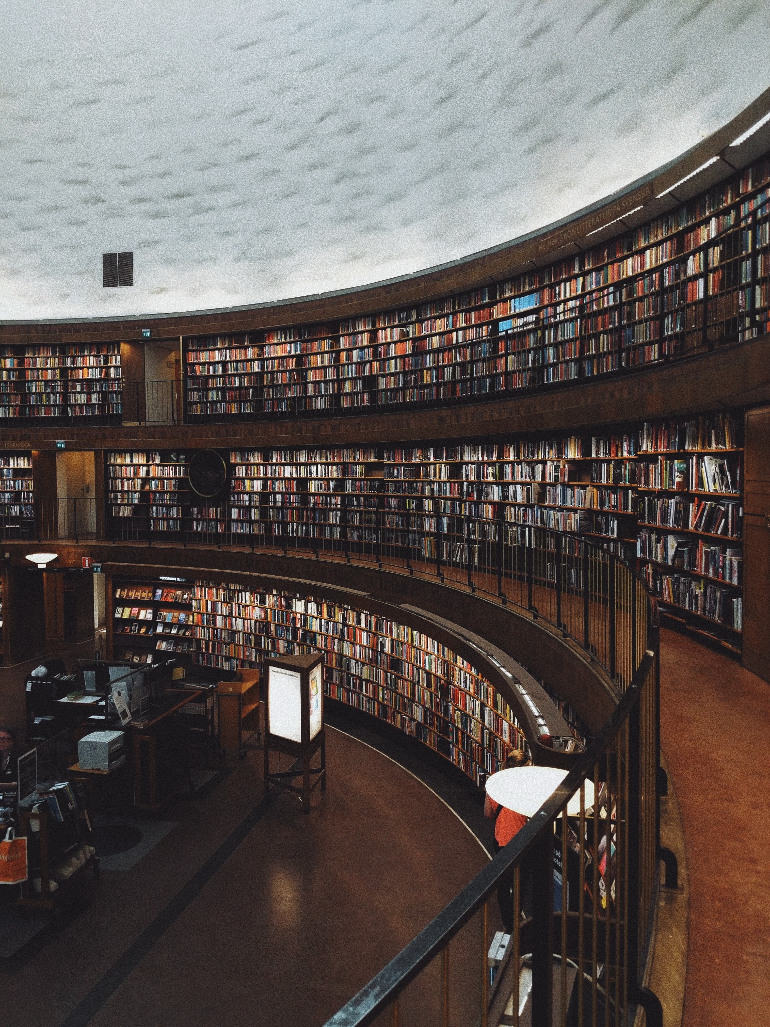 Library interior